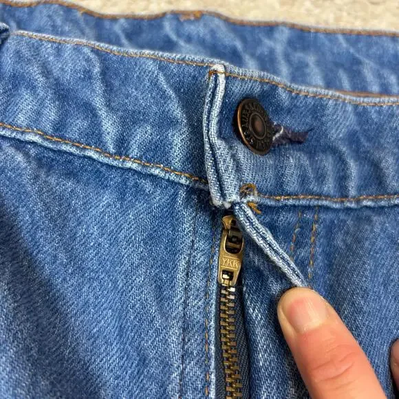 Vintage 90s Levi's 505 Orange Tab Jeans Men's 38x30 (36x30) Made in Canada